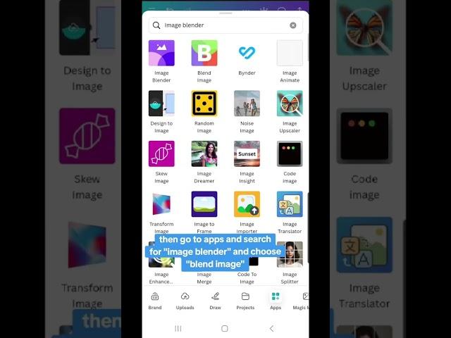 How to Blend Images in Canva Like a Pro!  | Easy Canva Trick #shorts