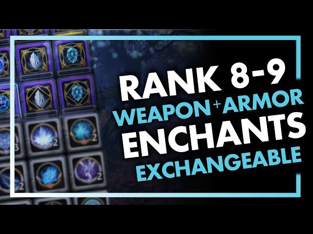 Rank 8-9 Armor & Weapon Enchantments EXCHANGEABLE | Neverwinter