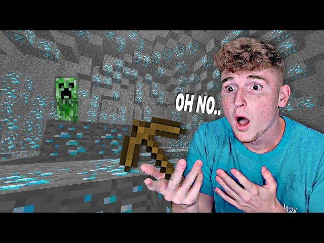 Infinite Lists Terrifying Hunt For DIAMONDS.. (Minecraft Part 2)