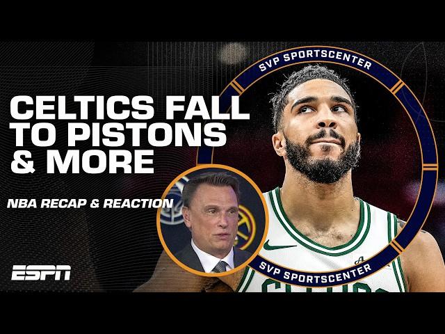 NBA RECAP w/ Tim Legler: Celtics get blown out by Pistons, OKC rallies vs. Nets & MORE | SC with SVP