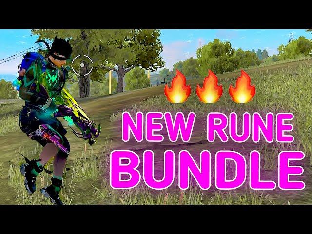 SOLO VS SQUAD || NEW RUNE ENCHANTER BUNDLE IS FIRE !!! ONE OF THE BEST BUNDLE IN FF || ALPHA FF