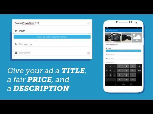 OLX Philippines: How to post an ad using the OLX app