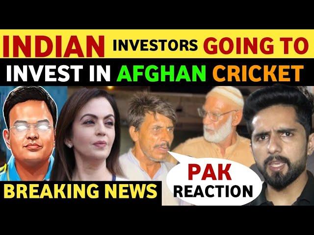 INDIA SAYS "NO CRICKET WITH PAK" BUT INVESTMENT IN AFGHANISTAN? PAKISTANI PUBLIC REACTION ON INDIA