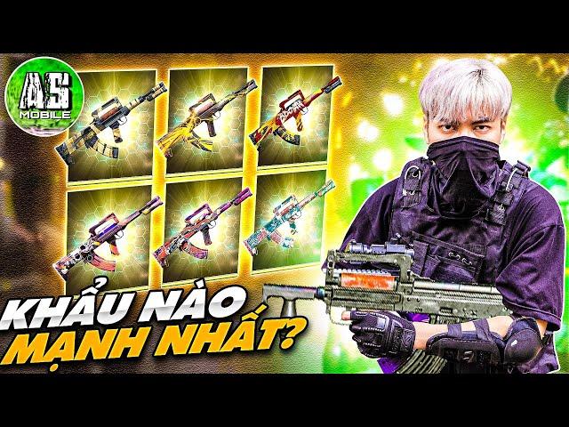 [Free Fire] AS Show Tất Cả Skin Groza - Khẩu Nào Mạnh Nhất | AS Mobile