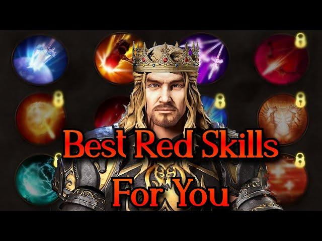 War and Order: Choose the Right Red Artifact Skills