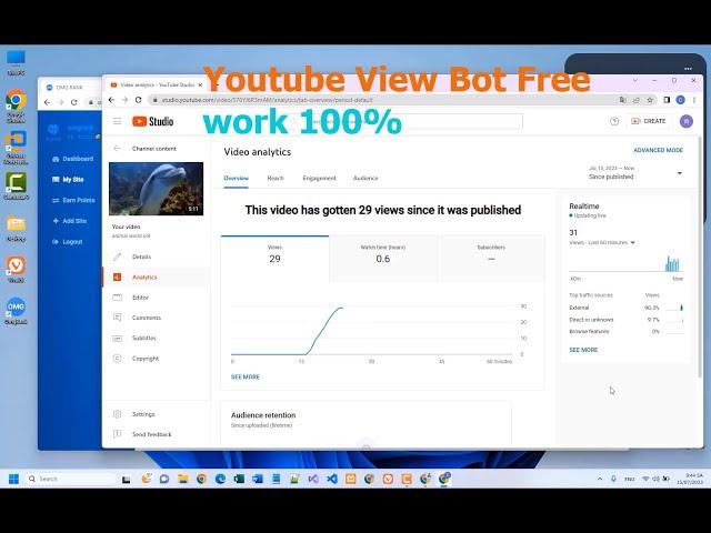 Youtube View Bot Free 100% Working - OMGRANK