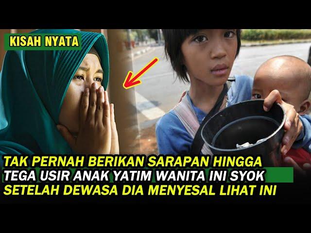 KISAH WANITA INI TEGA TAK BERIKAN SARAPAN HINGGA USIR ANAK TIRI NAMUN SETELAH DEWASA DIA MENYESAL