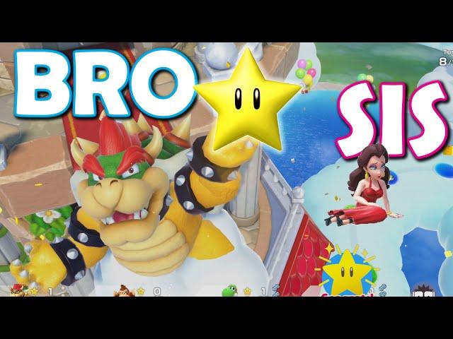 FINAL BOARD - Bro vs Sis Super Mario Party Jamboree!! (Mario's Rainbow Castle!)