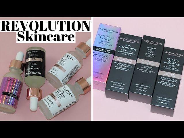 REVOLUTION SKINCARE FIRST IMPRESSION OVERVIEW + DEMO | #laurappbeauty