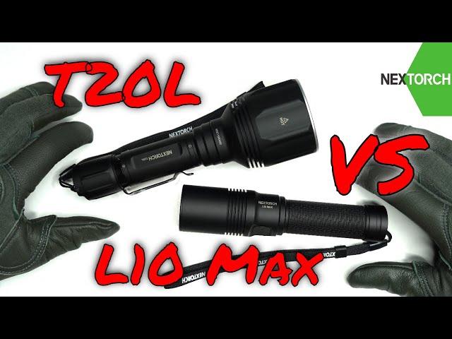 LEP Flashlight Battle! | Nextorch L10 Max vs Nextorch T20L - Which is best for you?