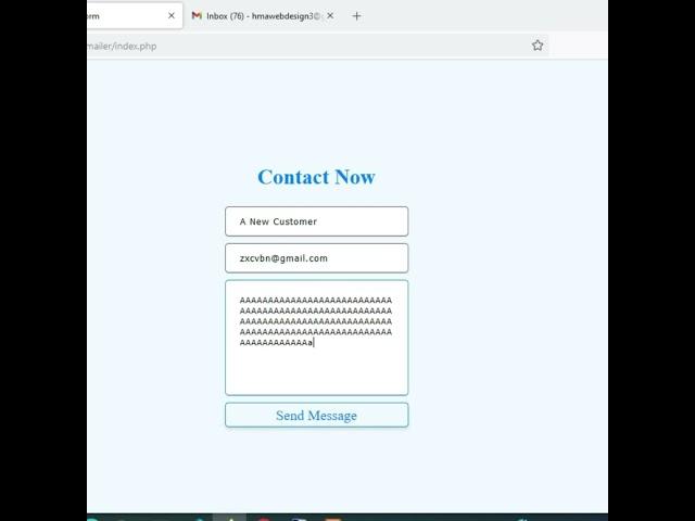 How to Receive Email from HTML Form Using PHP #phpmailer #php