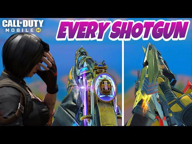 80+ kills USING EVERY SHOTGUN IN COD MOBILE BATTLE ROYALE