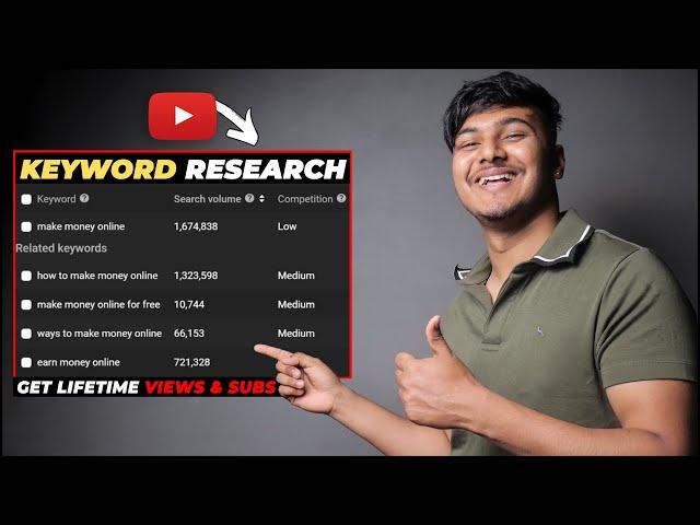 How To Do Keyword Research For YouTube Videos (2024 UPDATED) | YouTube Keyword Research (HINDI)