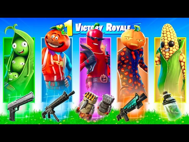 The *RANDOM* VEGETABLE Challenge! (Fortnite)