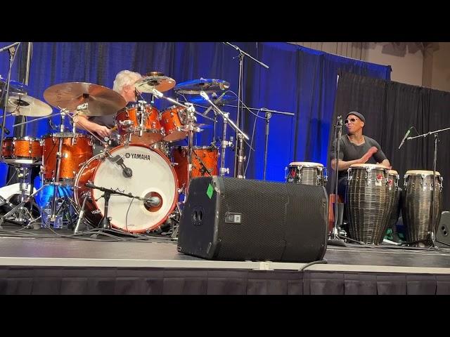 Dave Weckl Pedrito  Martinez Jam Pasic 22- Percussive Arts Society