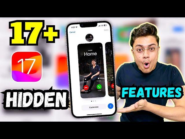 iOS 17 Hidden Features Every iPhone User Should Know! in Hindi