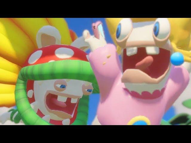 Mario + Rabbids: Kingdom Battle - Pirabbid Plant Boss Fight