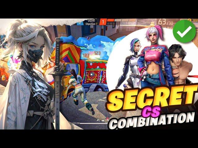 CLASH SQUAD CHARACTER COMBINATION| BEST CS CHARACTER COMBO | CS TIPS AND TRICKS | FREEFIRE MALAYALAM