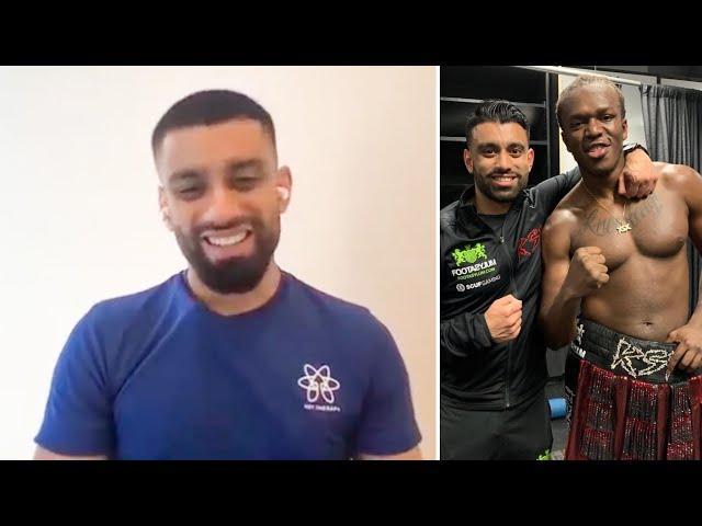 “YOUR GONNA SEE A MUCH BETTER KSI” KSI’S PHYSIO HARVEY UBHI ON KSI VS WASSABI & LOGAN PAUL CAMP