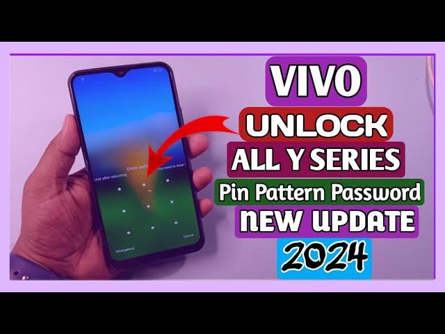 Vivo Y21 Hard Reset & Frp Bypass Android 12 New Security 2024 | Y21 Pattern lock remove & frp bypass