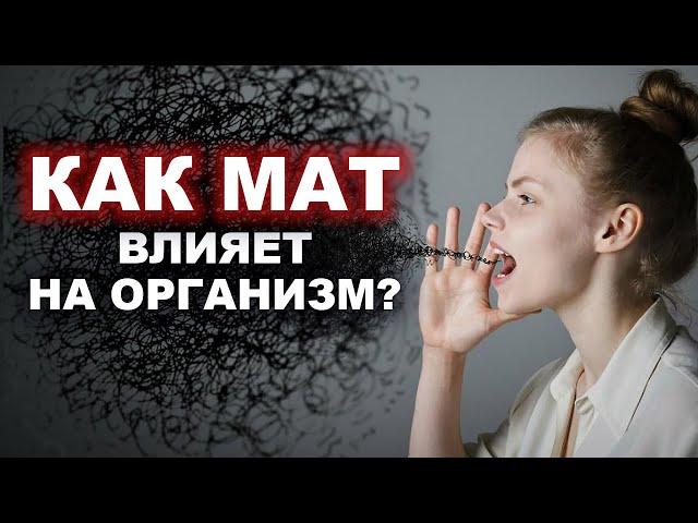 Не матерись, пока не посмотришь это видео! / Влияние мата на здоровье человека