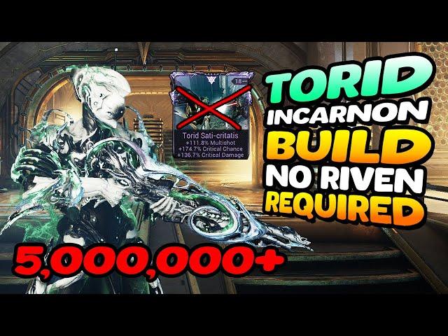 No Riven TORID Incarnon Build INSANE Damage! | Warframe Guide