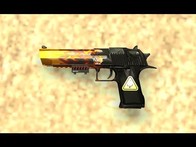 StatTrak Deagle Пламя (Наклейки) [Sporty Gloves] by Цветик:D