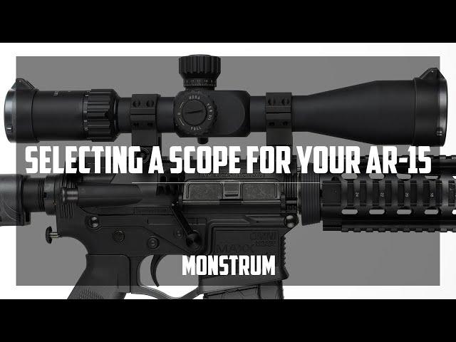 Selecting a Rifle Scope for your AR-15