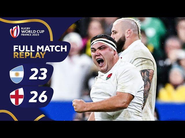 Enthralling battle for Bronze! | Argentina v England | Rugby World Cup 2023 | Full Match Replay