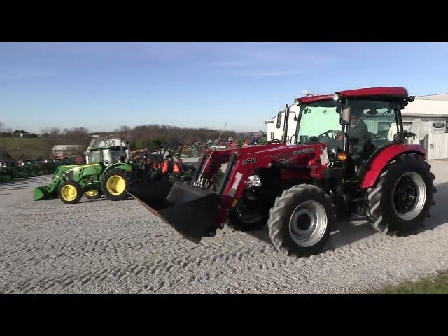 2021 Case IH Farmall 65A Cab Tractor w/ Loader! Like New! For Sale by Mast Tractor Sales