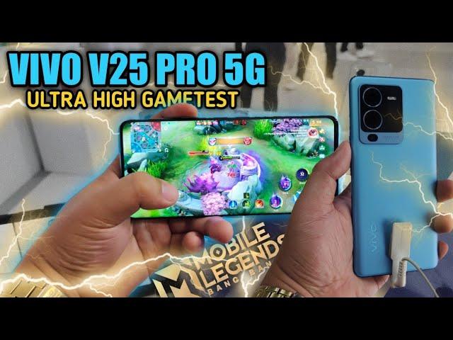 THE BEAST! Vivo V25 Pro 5G Ultra High Setting Performance / Gametest Mobile Legends BangBang