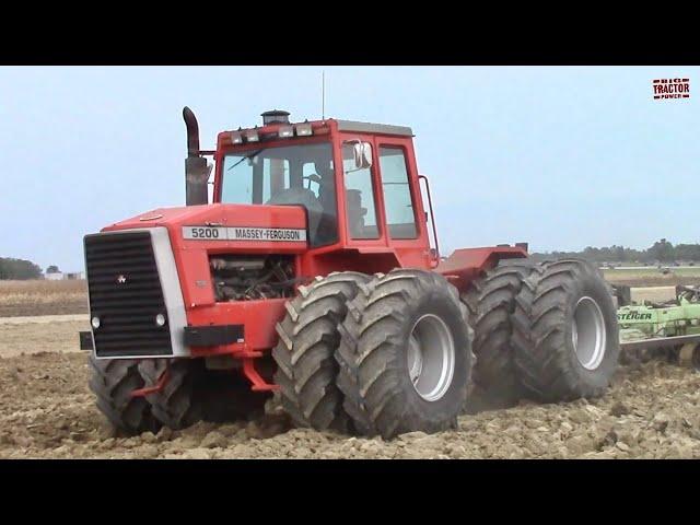 MASSEY FERGUSON 5200 Tractor Disking