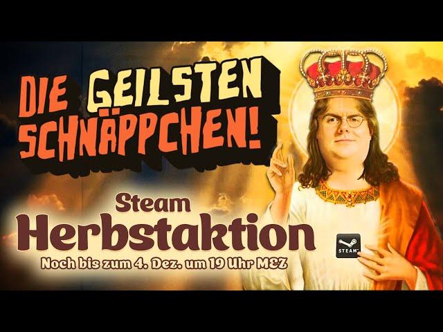 STEAM HERBST SALE 2024 Schnäppchen-TIPPS  Das sind die besten BLACK FRIDAY Angebote & Rabatte!