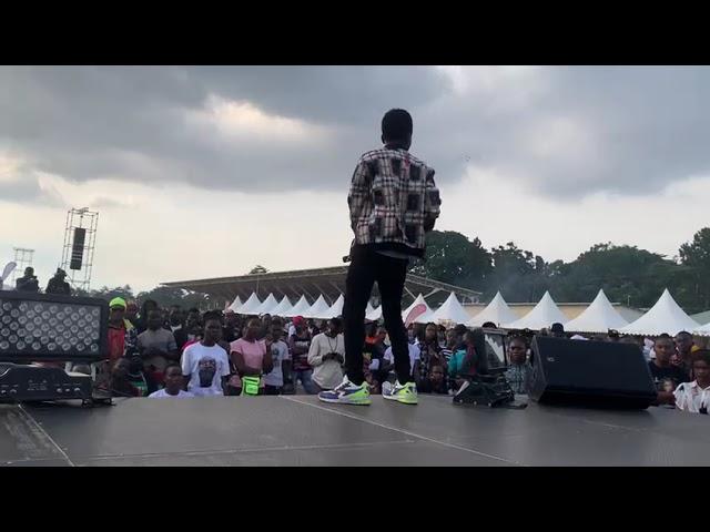 Planet Aaron performance at Eddy kenzo festival