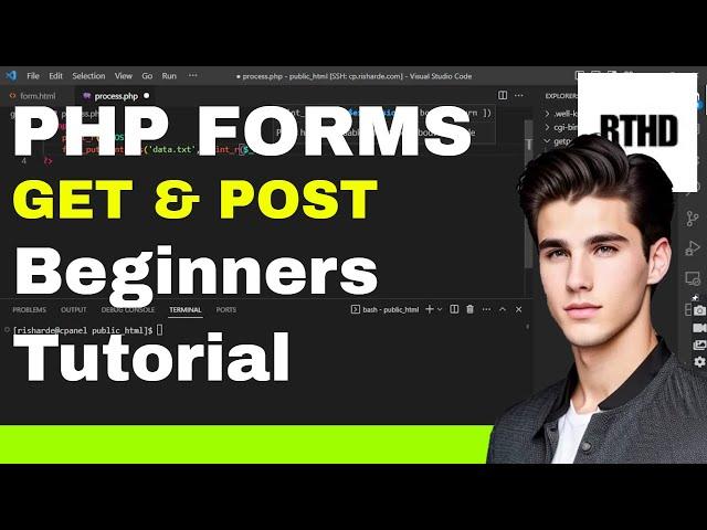 Get form data using PHP GET and POST methods