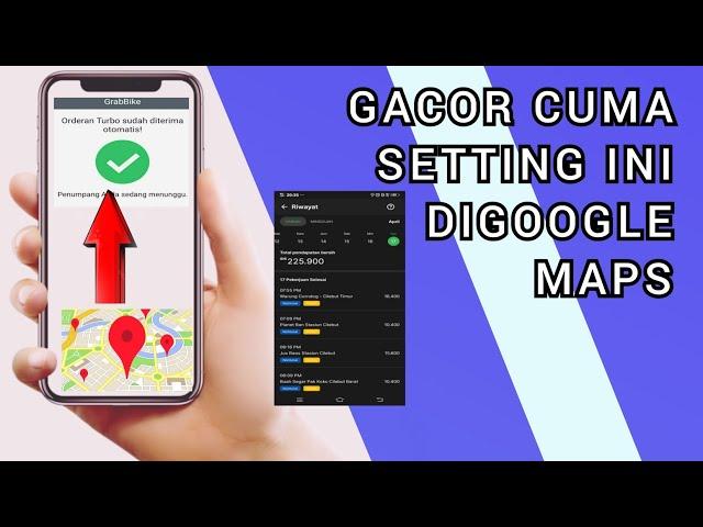 Grab gacor setting google maps untuk driver by amar