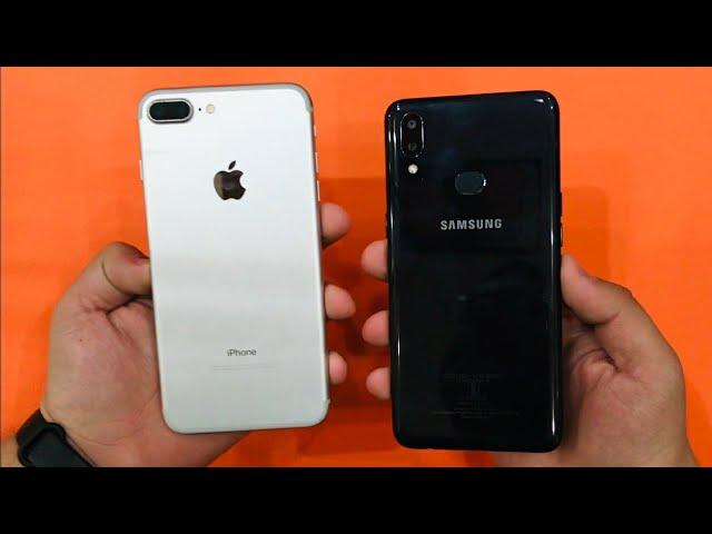 iPhone 7 Plus vs Samsung Galaxy A10s