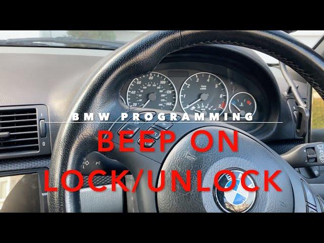 BMW Coding - Beep on Lock/Unlock - Carly OBDN2 Adaptor