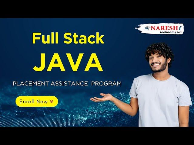 Complete Placement Assistance Program on JAVA Developer |  NareshIT