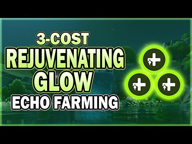 3-Cost Rejuvenating Glow (Healing) Echo 30-Minutes Daily Farming Route in Wuthering Waves