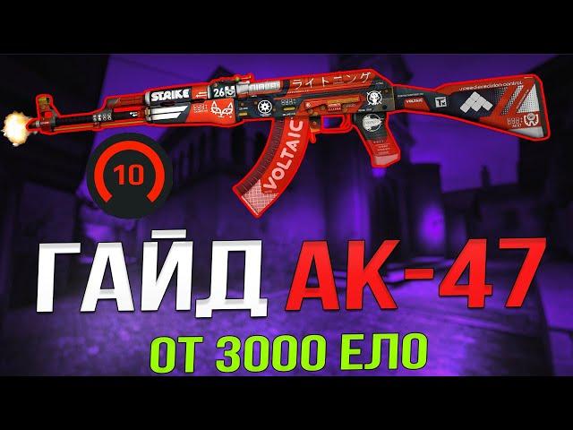 СТАНЬ БОГОМ КАЛАША в CS:GO. Полный ГАЙД на AK-47