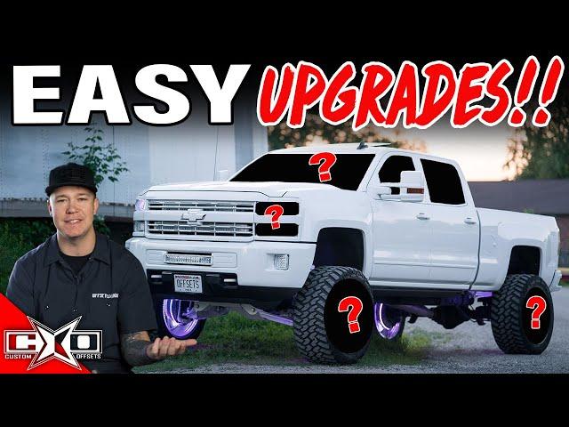 Easy Upgrades to IMPROVE Your Truck's Look and Feel!