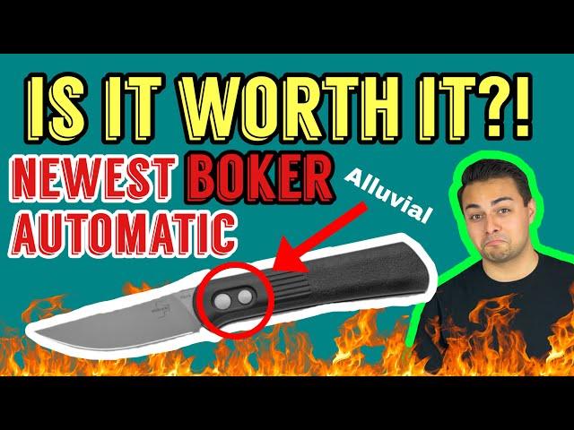 NEW BLADE HQ  EXCLUSIVE!!! | BOKER ALLUVIAL AUTO | Justin Lundquist design | EDC | @BladeHQ