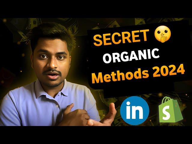 Best Organic Dropshipping Method 2024 