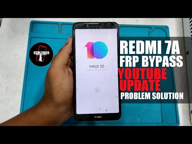 Redmi 7a Frp Bypass Youtube Update | Redmi 7a Frp Bypass Miui 10 | Redmi 7a Frp Bypass 2023