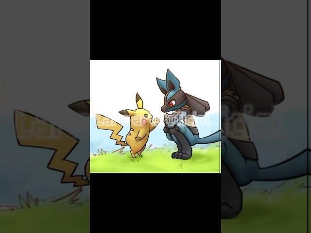 Lucario e cinderace#pokemon#lucario#cinderace#edit#