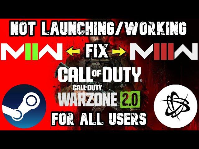 How to fix Modern Warfare 3 Crashing & Not Launching ( Easy FIX )