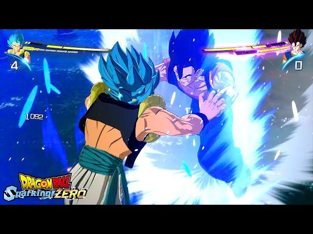 35 MINUTES OF EXCLUSIVE DRAGON BALL: Sparking! ZERO GAMEPLAY IN 4K  (GOGETA VS VEGITO)