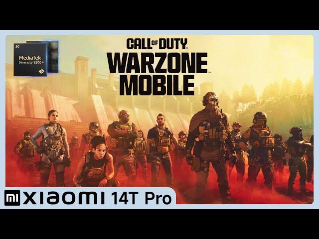 Call of Duty®: Warzone™ Mobile | Xiaomi 14T Pro | 12/512 | Dimensity 9300+ | Max Settings