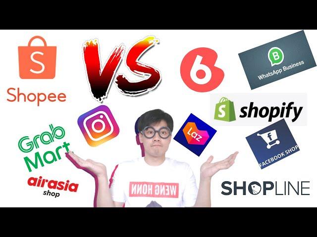 10 Shopee Alternative Marketplace Ecommerce to Consider In Malaysia 2021 l Weng Honn